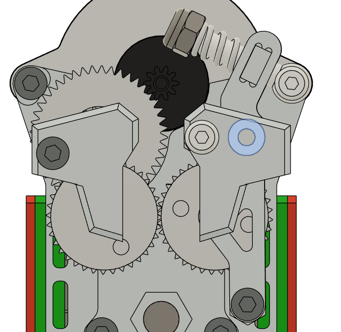 CxChanger extruder gears